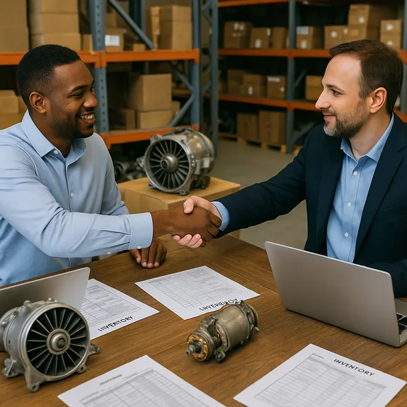 Inventory consignment and sales